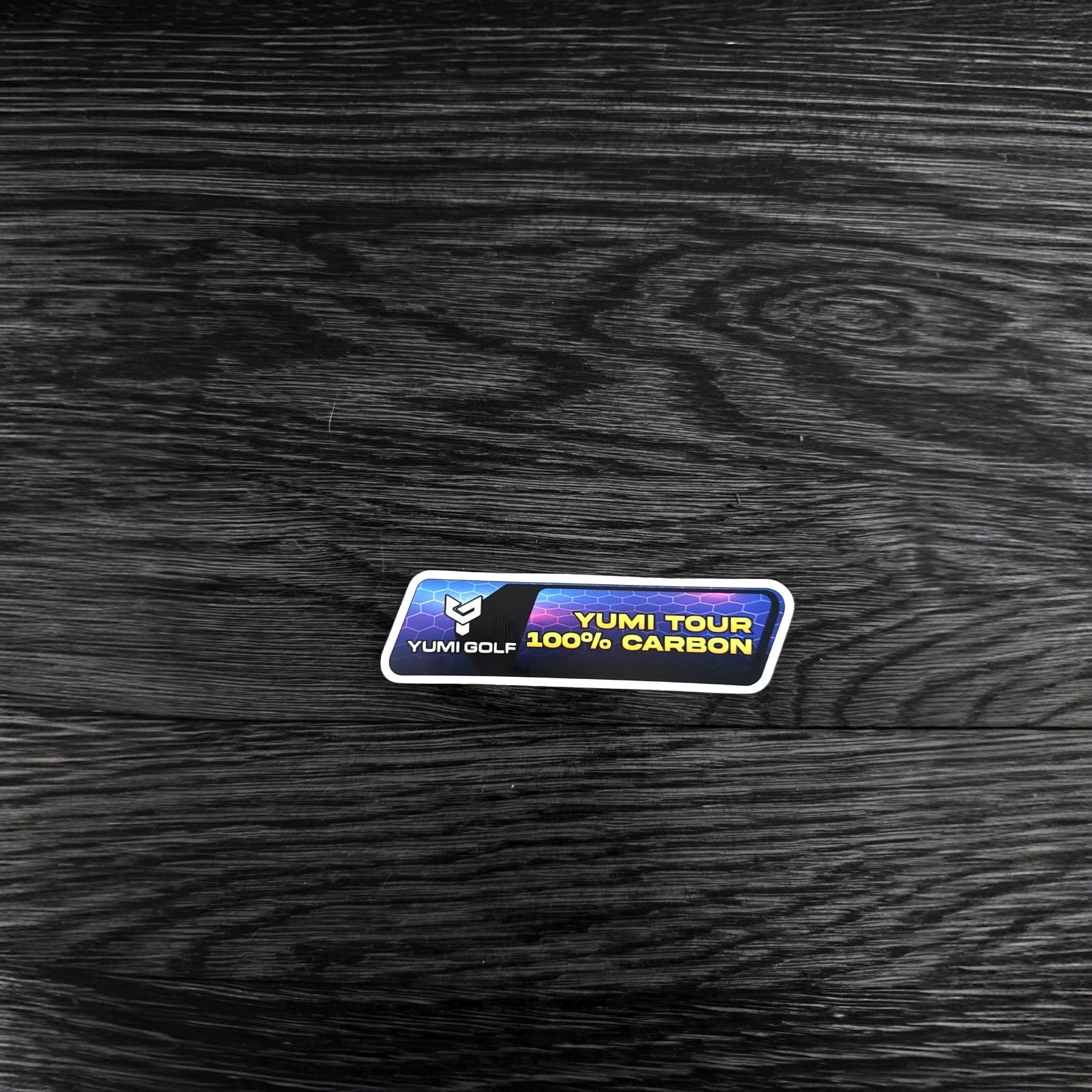 YUMI 2-Piece 100% Carbon Shaft X-Stiff 46" VERY LIMITED BRANDING- BLACK TIP